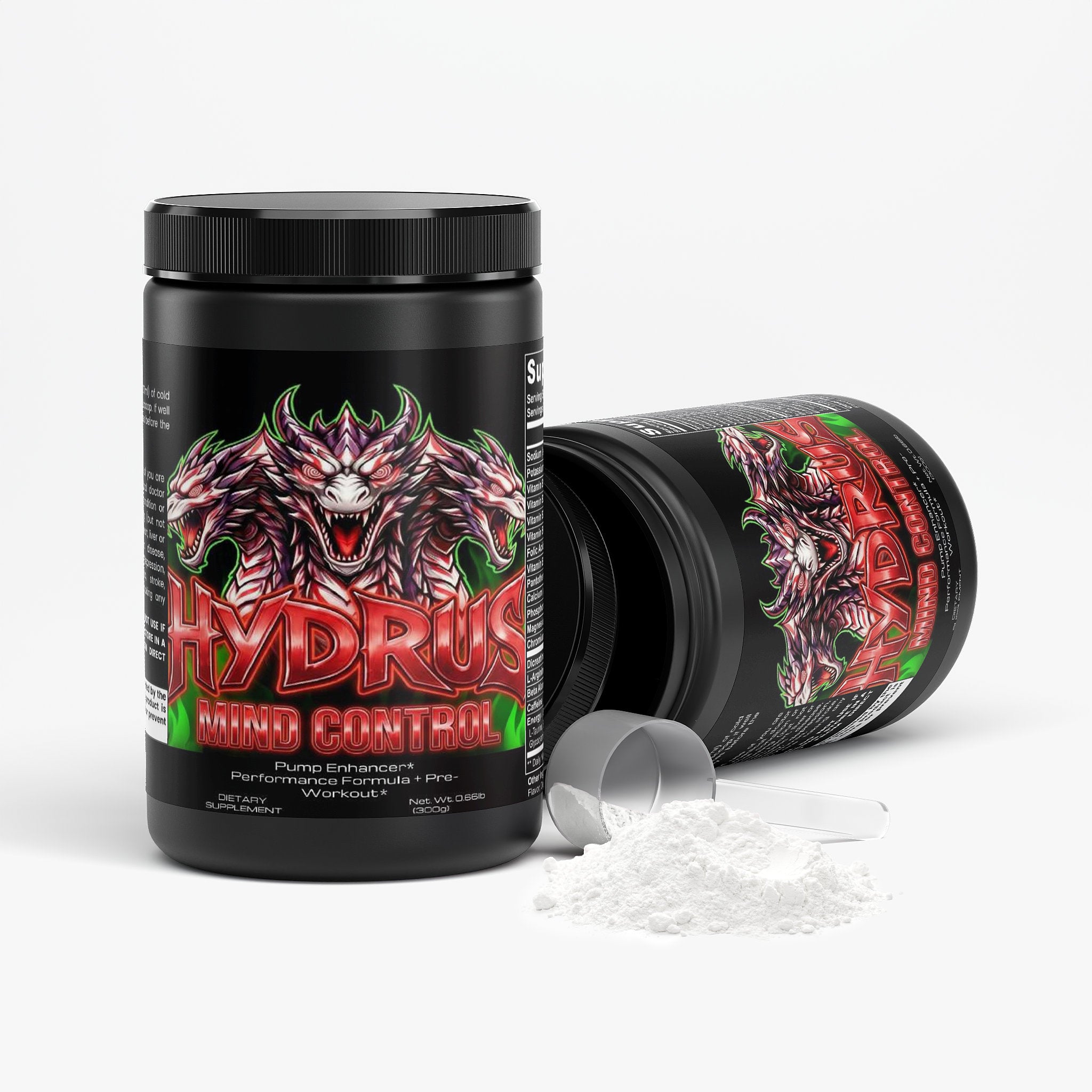Hydrus: MIND CONTROL - Pre-Workout + Pump Formula