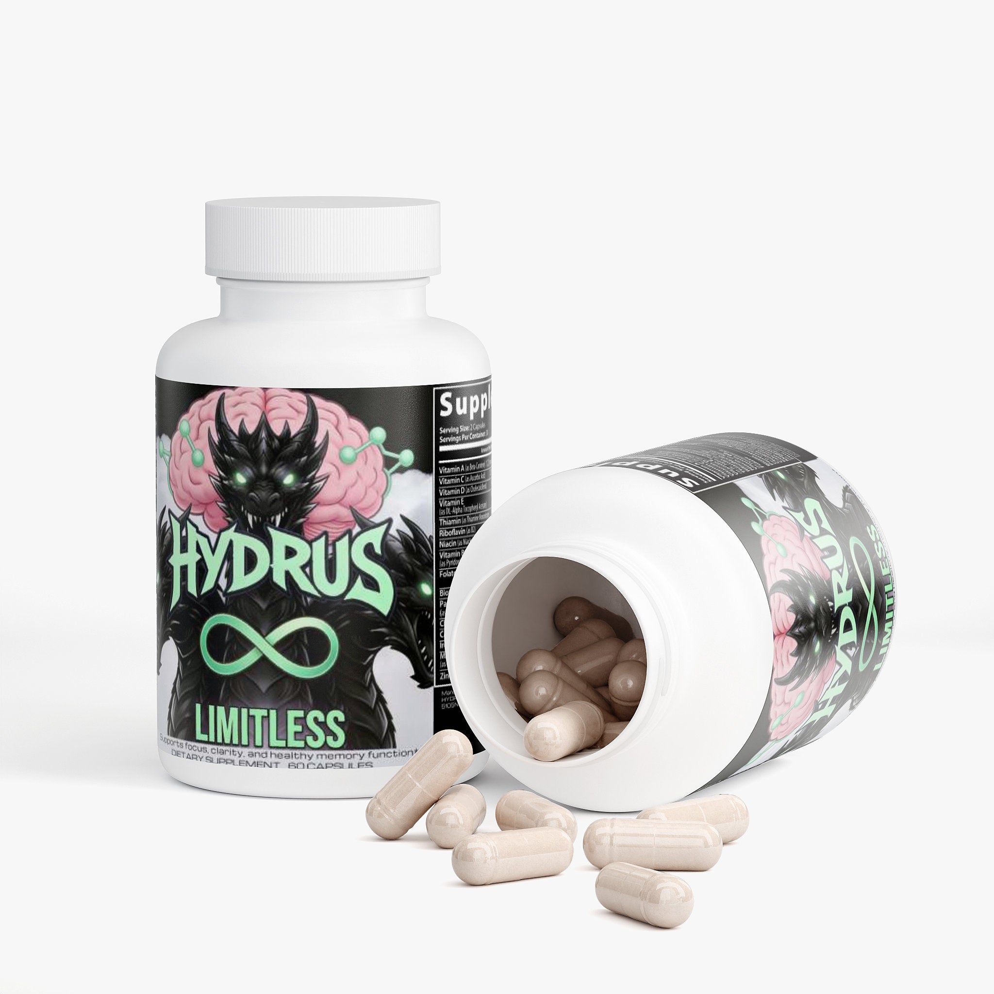 Hydrus: LIMITLESS - Brain + Focus Formula