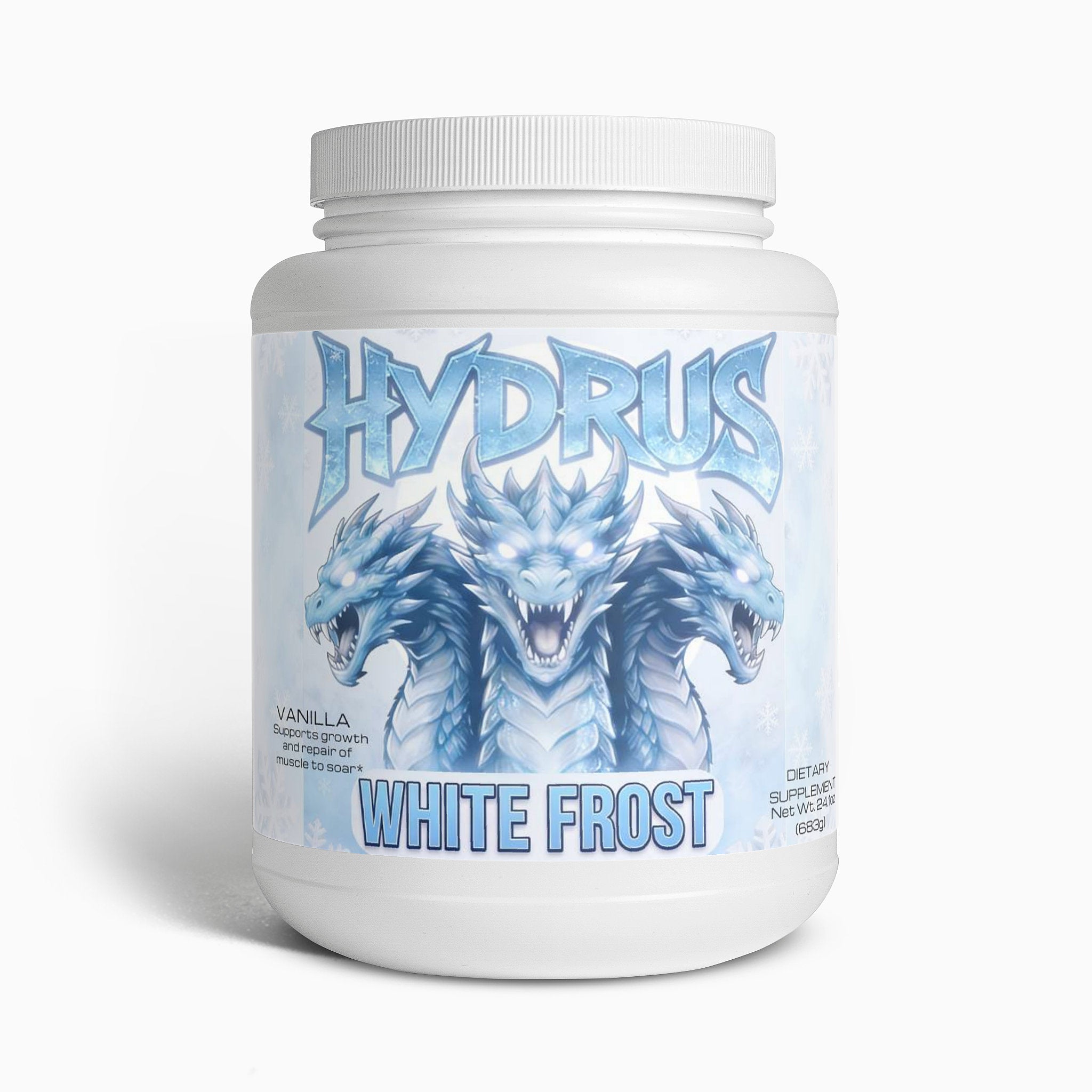 Hydrus: WHITE FROST - 100% Whey Protein Isolate (Vanilla)